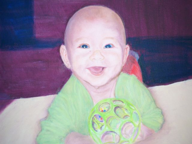 Nele1, 50cmx40cm, 2014, Öl  Nele1, 50cmx40cm, 2014, Öl